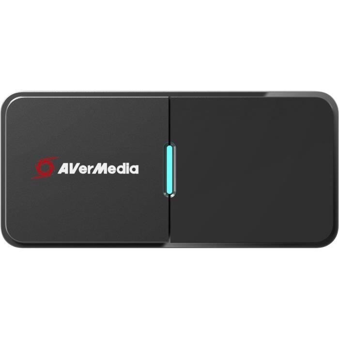 Boîtier d'Acquisition - AVERMEDIA - Live Streamer CAP 4K BU113 - HDMI vers USB3 - Compatible DSLR - Couleur Noir