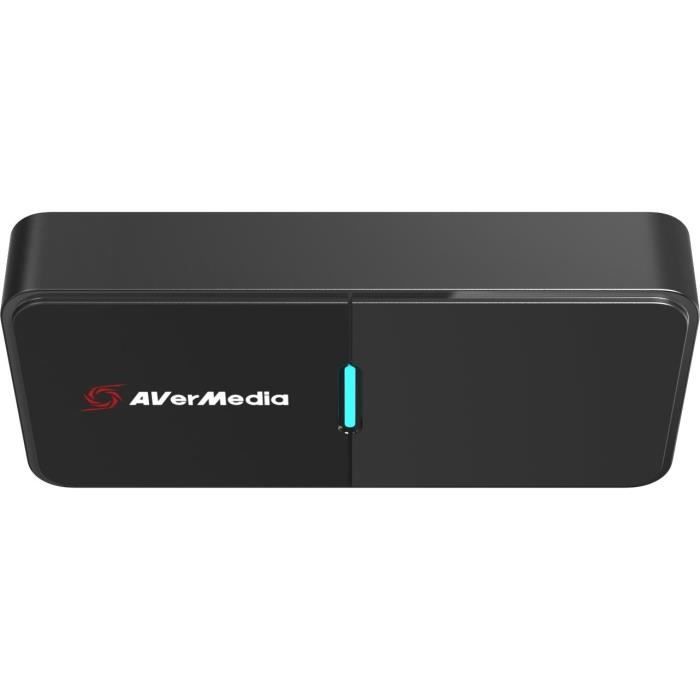 Boîtier d'Acquisition - AVERMEDIA - Live Streamer CAP 4K BU113 - HDMI vers USB3 - Compatible DSLR - Couleur Noir