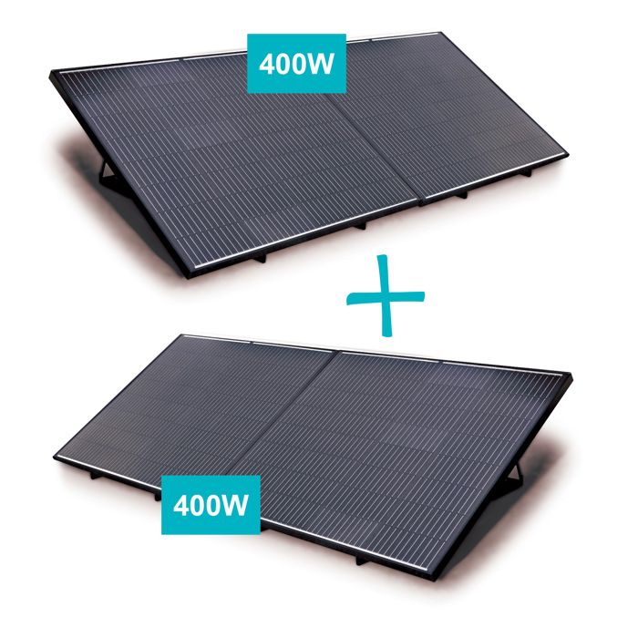Kit solaire Soria 400W plug and play avec fixation au sol - Avidsen - 127135