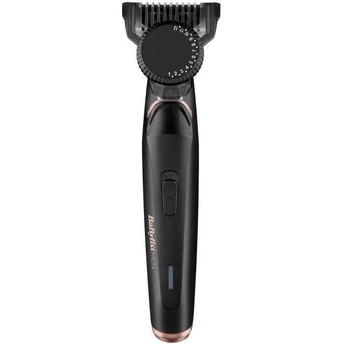 Tondeuse a barbe - BABYLISS T885E - Lames 34 mm en acier inoxydable - 24 hauteurs de coupe