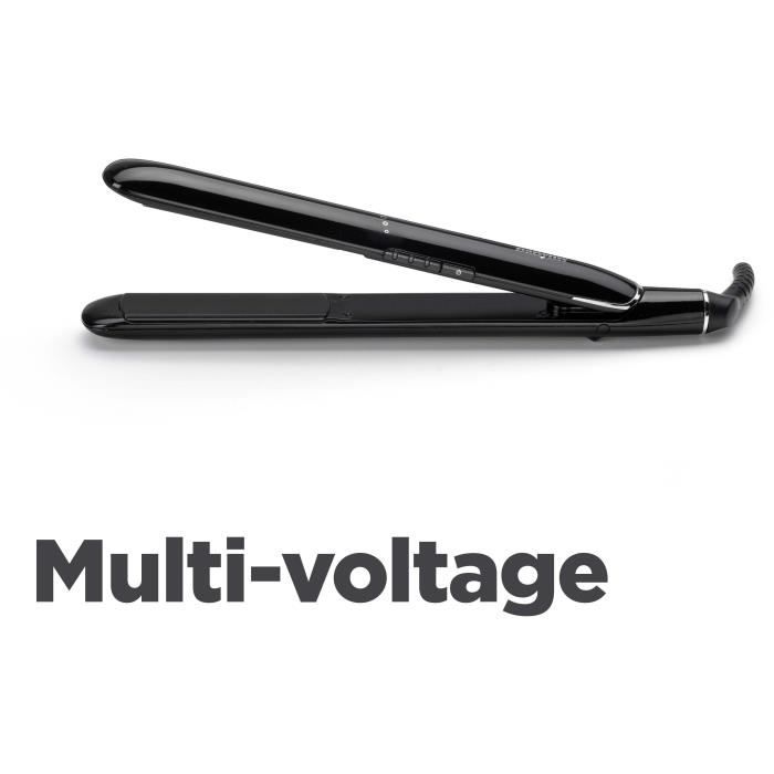 Lisseur - BaByliss - ST255E Sleek Finish 230 - Températures digitales - Plaques tourmaline céramique