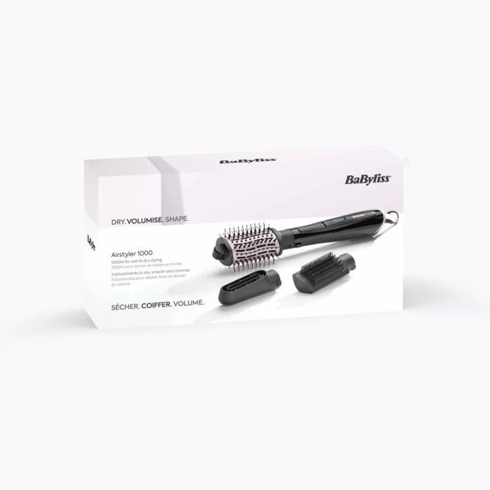 Brosse soufflante - BaByliss - AS127SE Perfect Multi-Styles - IdÈale pour sÈcher, apporter du volume et lisser