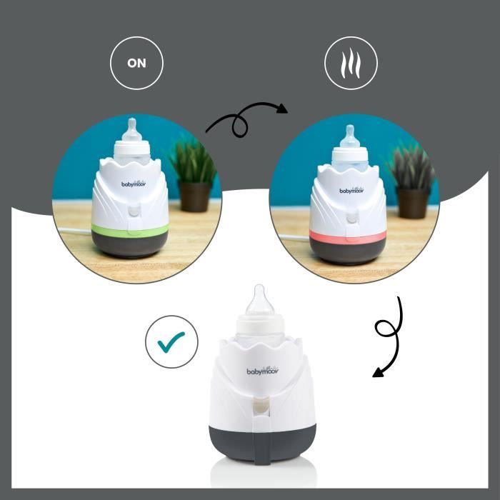 Chauffe-biberon Babymoov Tulipe Cream