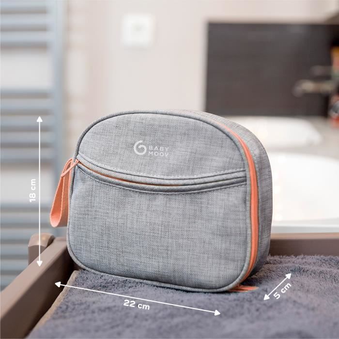 Babymoov Kit de soin pour bÈbÈs 9 pcs Couleur peche et gris