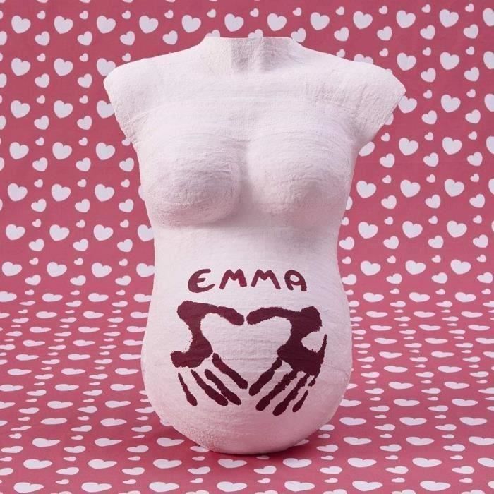BABY ART My Lovely Belly - Kit Moulage Ventre Femme Enceinte: Pl‚tre pour Souvenir Grossesse, Cadeau Baby Shower, Cadeau Grossesse
