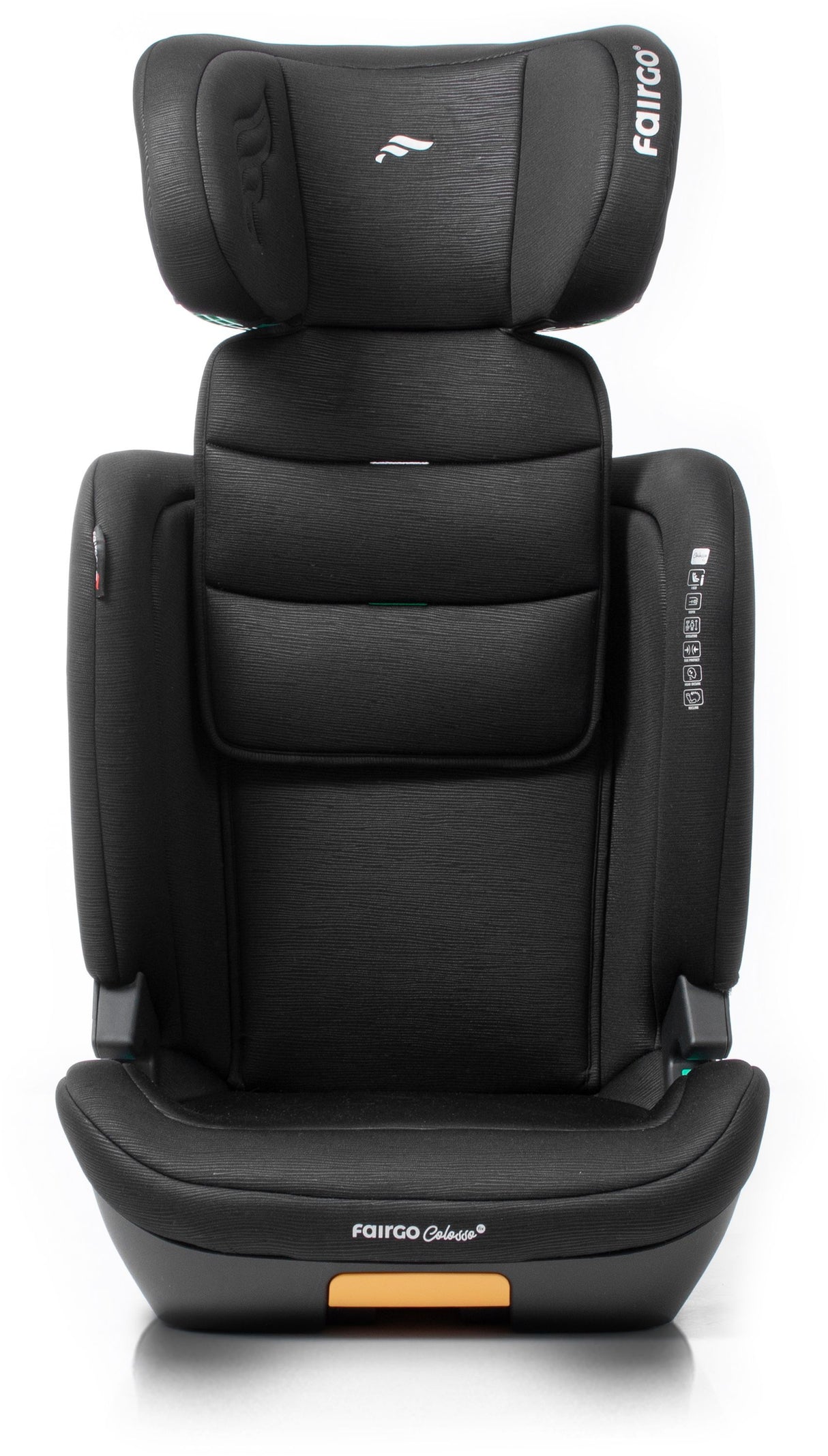 Siege auto - BABYAUTO - Colosso - Groupe 2/3 - I-Size - 100/150 cm - Isofix - 11 positions de hauteur de l'appuie-tete - Noir