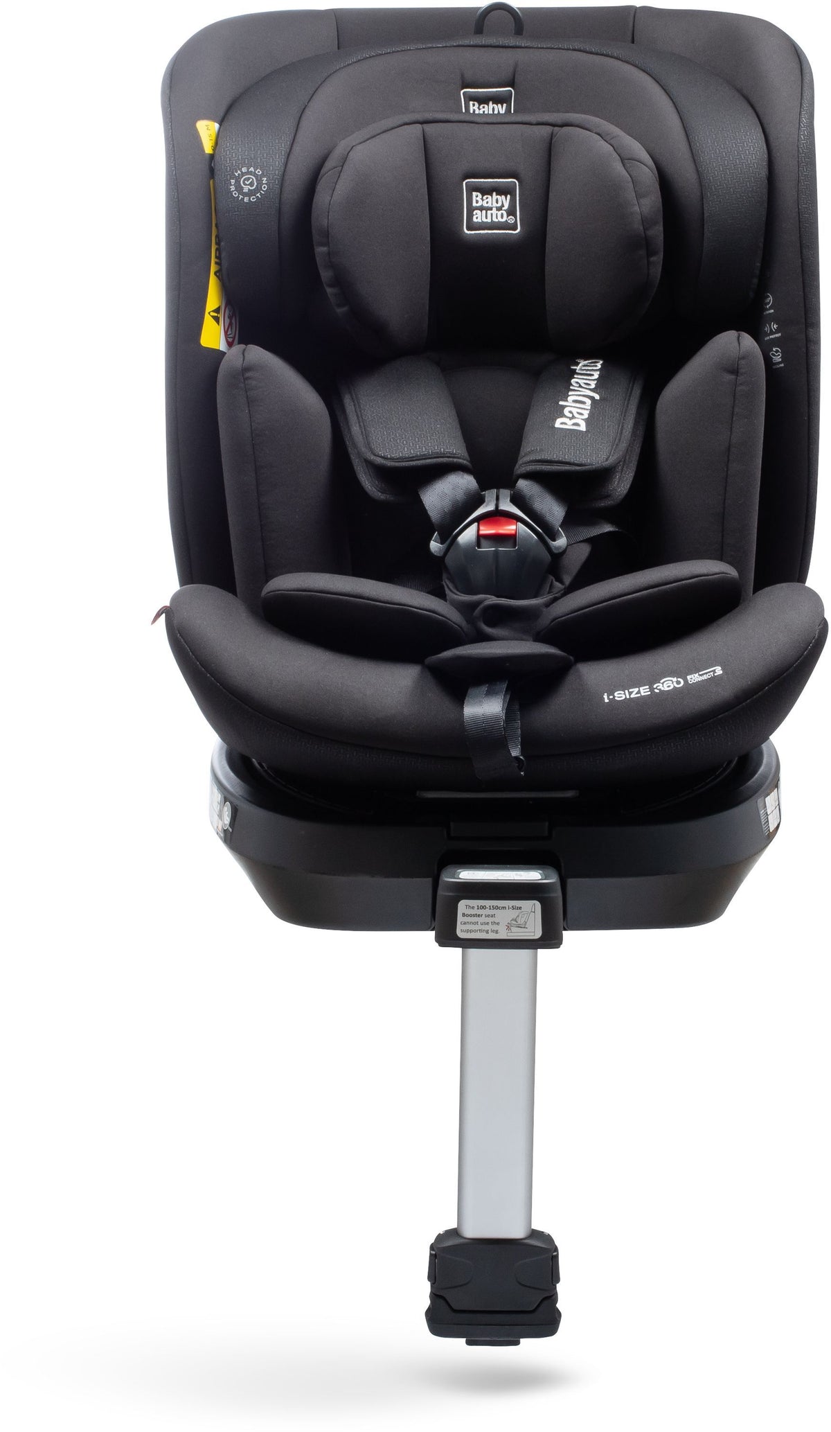 Siege auto - BABYAUTO - Aitana - Groupe 0/1/2/3 - I-Size - 40/150 cm - Isofix - Pivotant 360° - Jambe de force - Noir