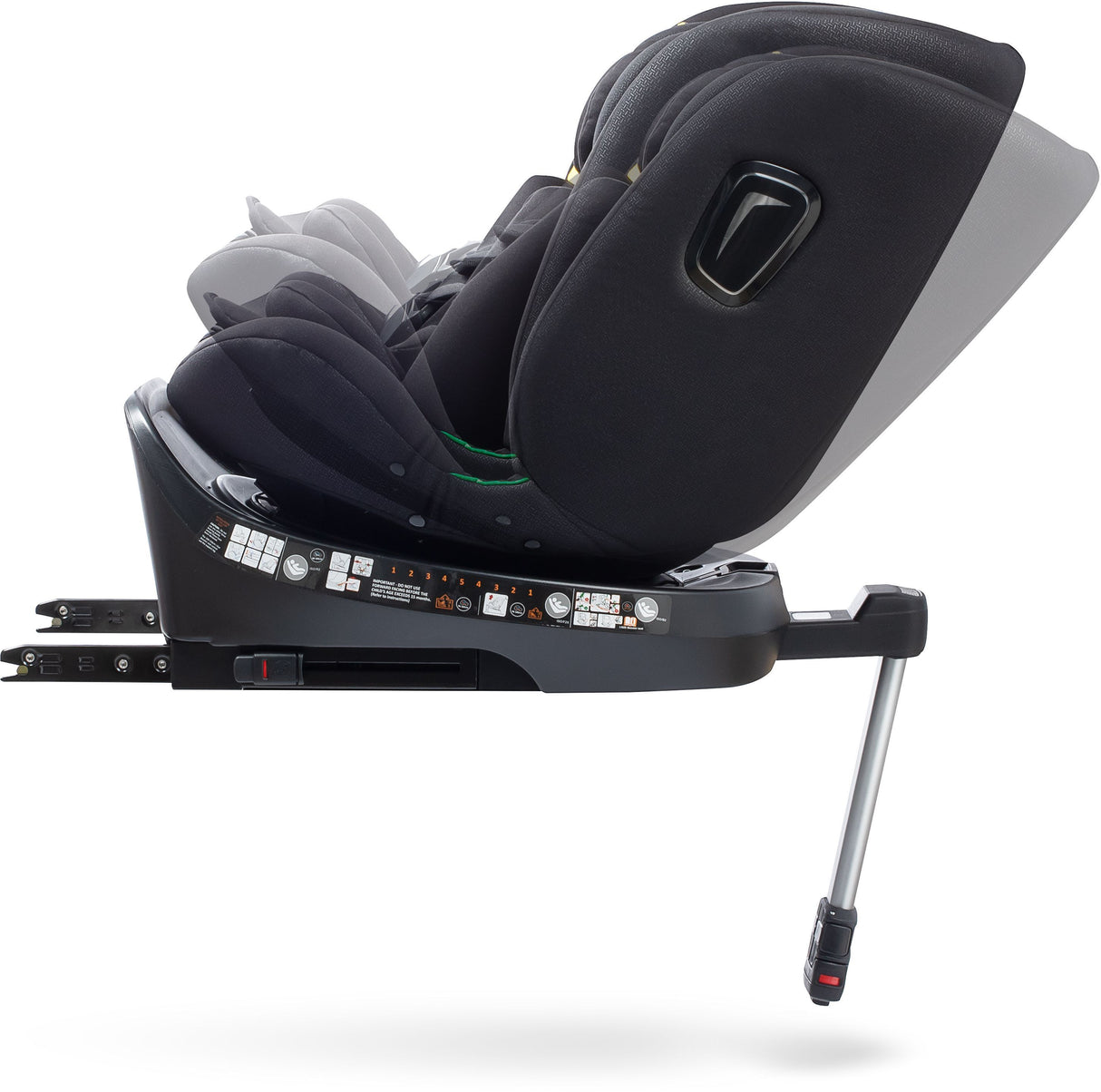 Siege auto - BABYAUTO - Aitana - Groupe 0/1/2/3 - I-Size - 40/150 cm - Isofix - Pivotant 360° - Jambe de force - Noir
