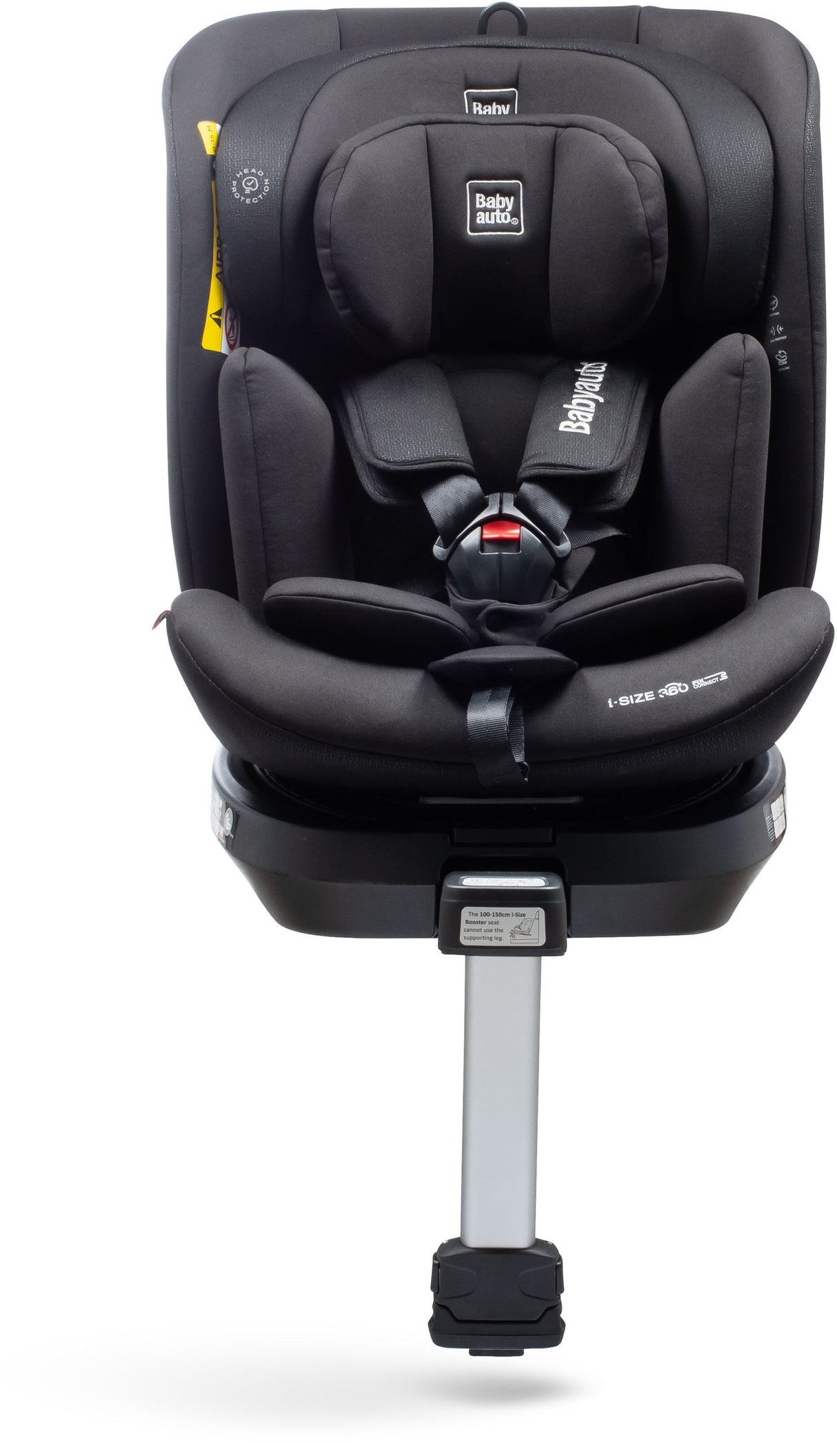 Siege auto - BABYAUTO - Aitana - Groupe 0/1/2/3 - I-Size - 40/150 cm - Isofix - Pivotant 360° - Jambe de force - Noir