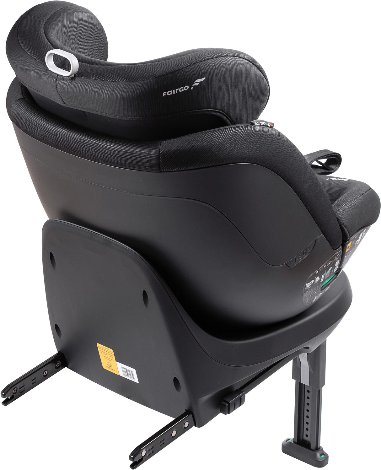 Siege auto - BABYAUTO - Magna Plus - Groupe 0/1/2/3 - I-Size - 40/125 cm - Isofix - Pivotant 360° - Inclinable - Noir