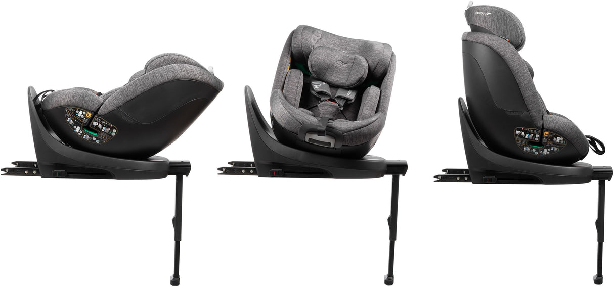 Siege auto - BABYAUTO - Magna Plus - Groupe 0/1/2/3 - I-Size - 40/125 cm - Isofix - Pivotant 360° - Inclinable - Gris