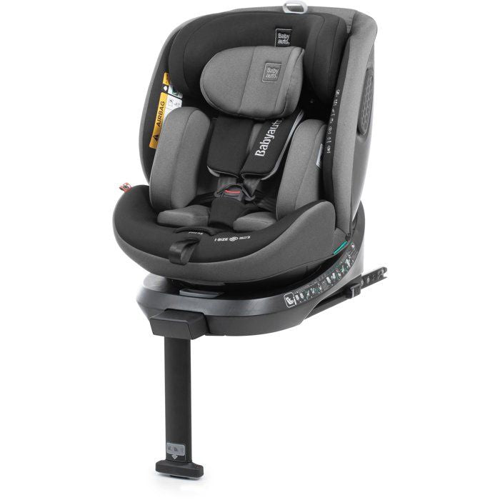 Siege auto - BABYAUTO - CORE - Groupe 0/1/2/3 - 40/150 cm - I-Size - Isofix - Pivotant - Inclinable - Réducteur - Anthracite