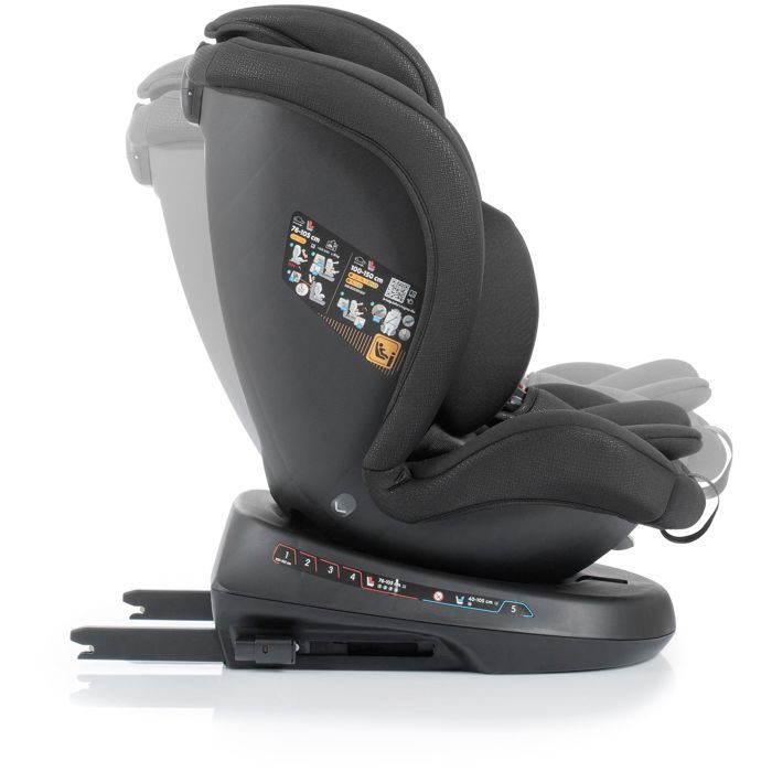 Siege auto - BABYAUTO - Sigma IFix Vivitta - Groupe 0/1/2/3 - 40/150 cm - Isofix + Top tether - Pivotant 360° - Inclinable - Noir
