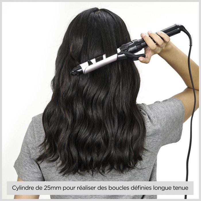 Boucleur - BaByliss - C325E Curling Tong - 25 mm - Pour des Boucles Rapides et Rebondies