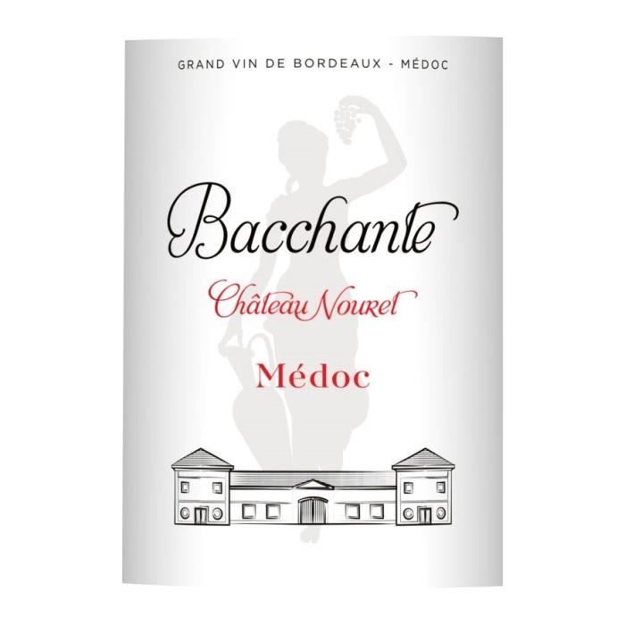 Château Nouret La Bacchante 2020 Médoc - Vin rouge de Bordeaux
