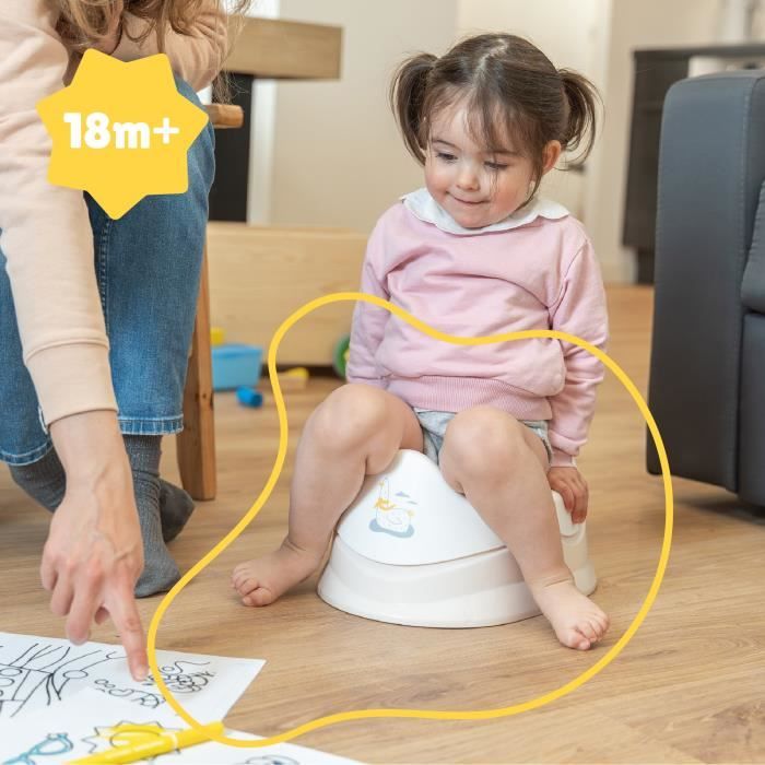 Babymoov - Pot d'apprentissage avec cuvette amovible - Mouette