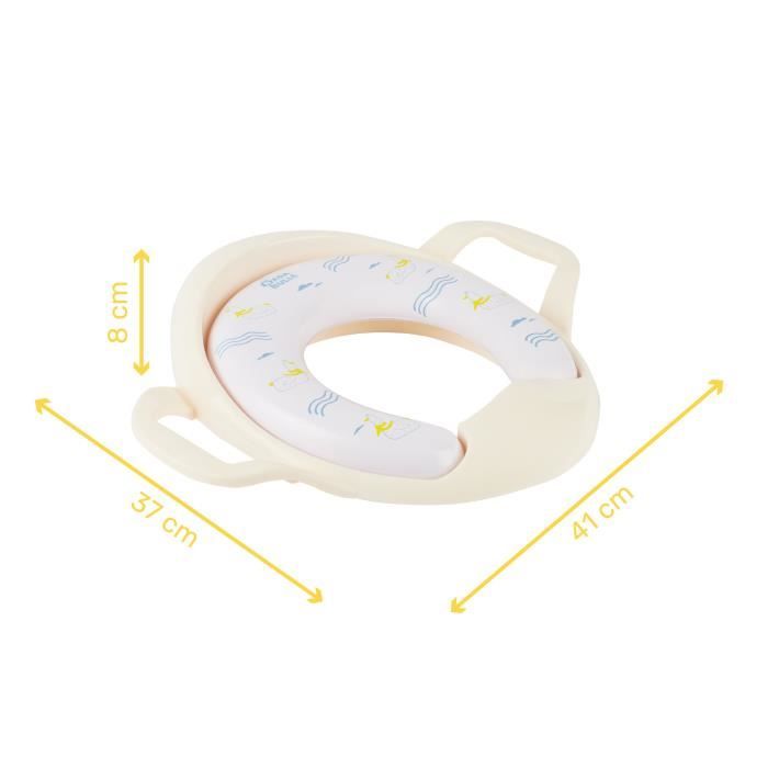 Babymoov - Réducteur de toilette avec poignées - Mouette