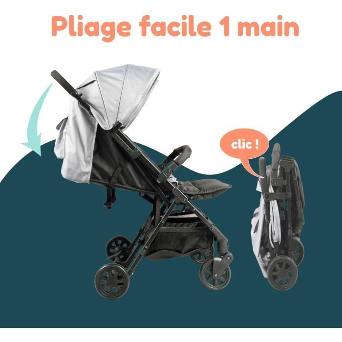 Poussette double BAMBISOL - Pour jumeaux et pour enfants d'‚ge rapprochÈs de la naissance a 36 mois