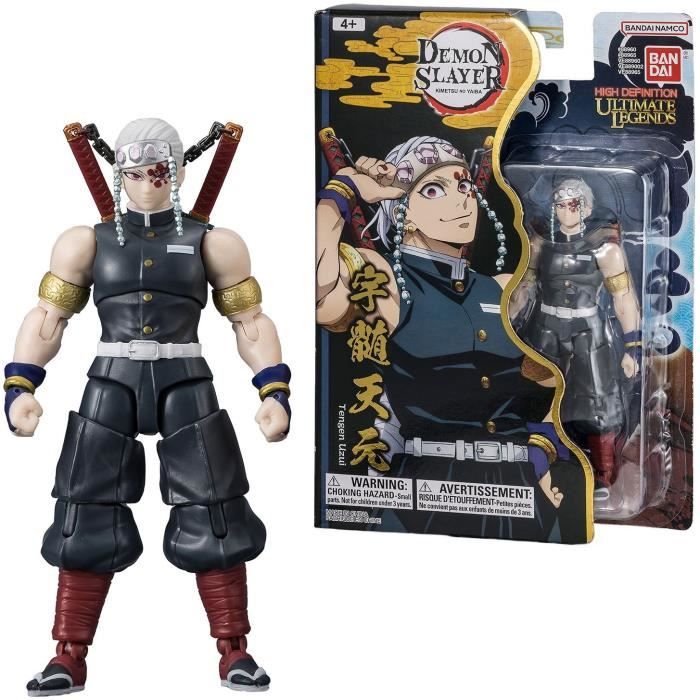 Figurine articulée Ultimate Legends HD - BANDAI - Demon Slayer - Uzui Tengen - 12 cm