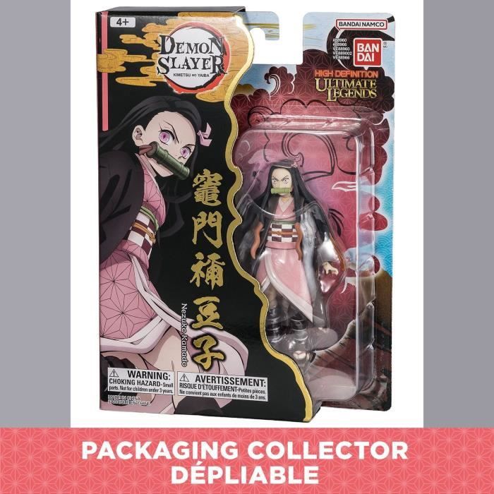 Figurine articulée Ultimate Legends HD - BANDAI - Demon Slayer - Kamado Nezuko - 12 cm
