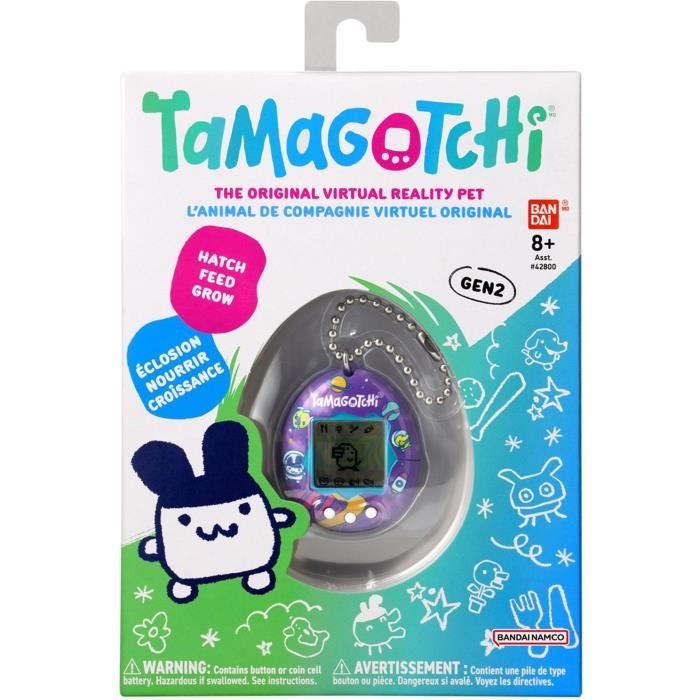 Tamagotchi Original - Bandai - Animal Èlectronique virtuel avec Ècran et jeux - Tama Universe