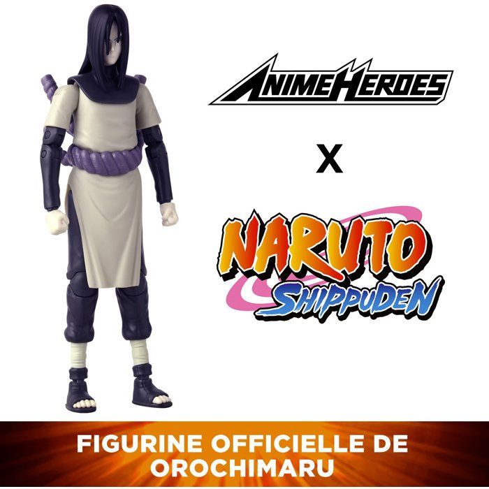 Figurine Naruto Shippuden - BANDAI - Anime Heroes - 36968 - Orochimaru - 17 cm