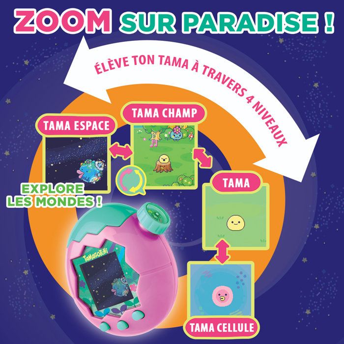 Tamagotchi Paradise - BANDAI - 43421 - Terre