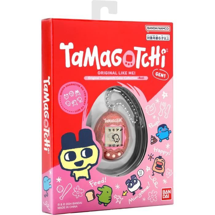 Tamagotchi Original - BANDAI - 46006 Color Collection - Rouge