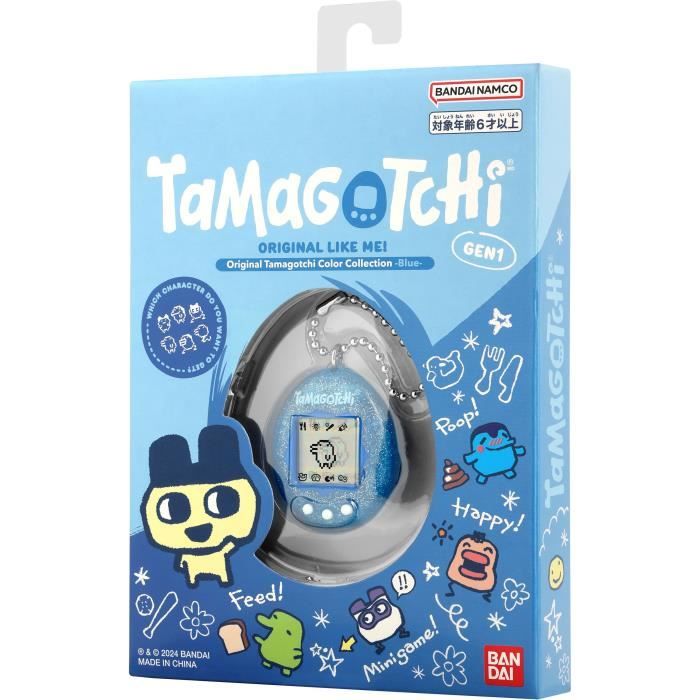Tamagotchi Original - BANDAI - 46009 - Color Collection - Bleu