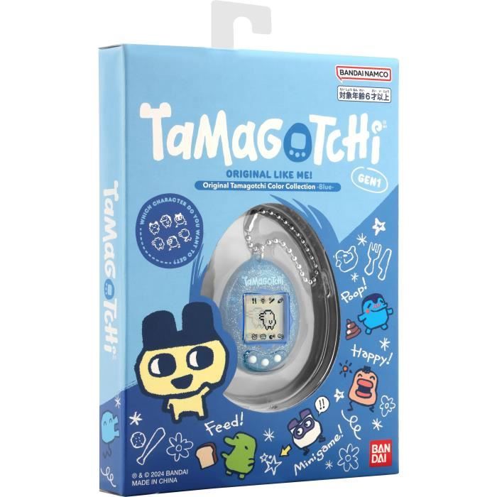 Tamagotchi Original - BANDAI - 46009 - Color Collection - Bleu