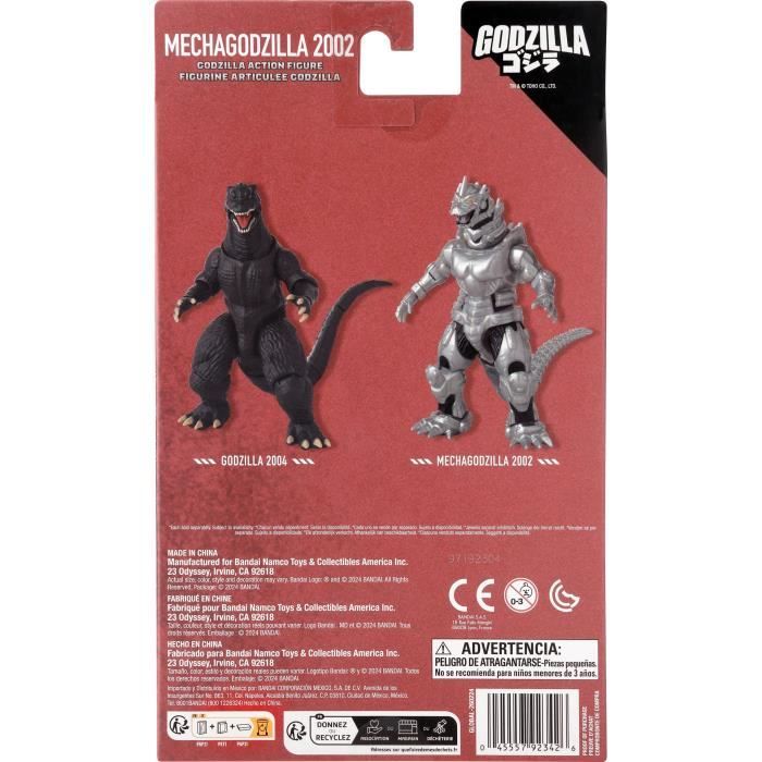 Figurine - BANDAI - Godzilla - 92342 - Mecha Godzilla - 15 cm