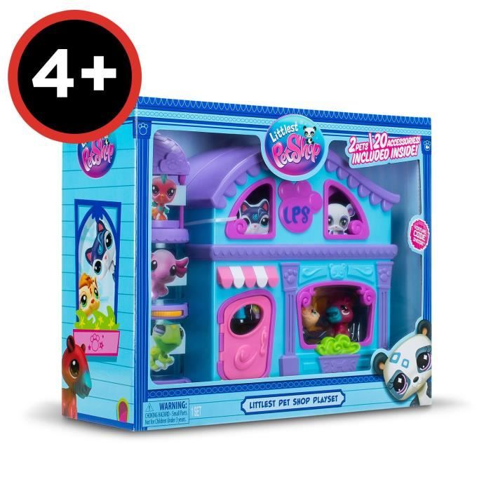 La Grande Maison - BANDAI - Littlest Pet Shop avec 3 pets dont 1 exclusif