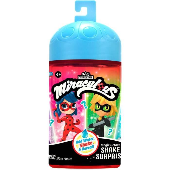 Poupées Chibi Color Change Surprise 10 cm - Miraculous Ladybug - BANDAI - Personnage aléatoire