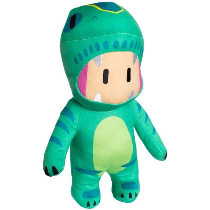 Grande peluche - BANDAI - Stumble Guys - T Rex Guy - 30 cm