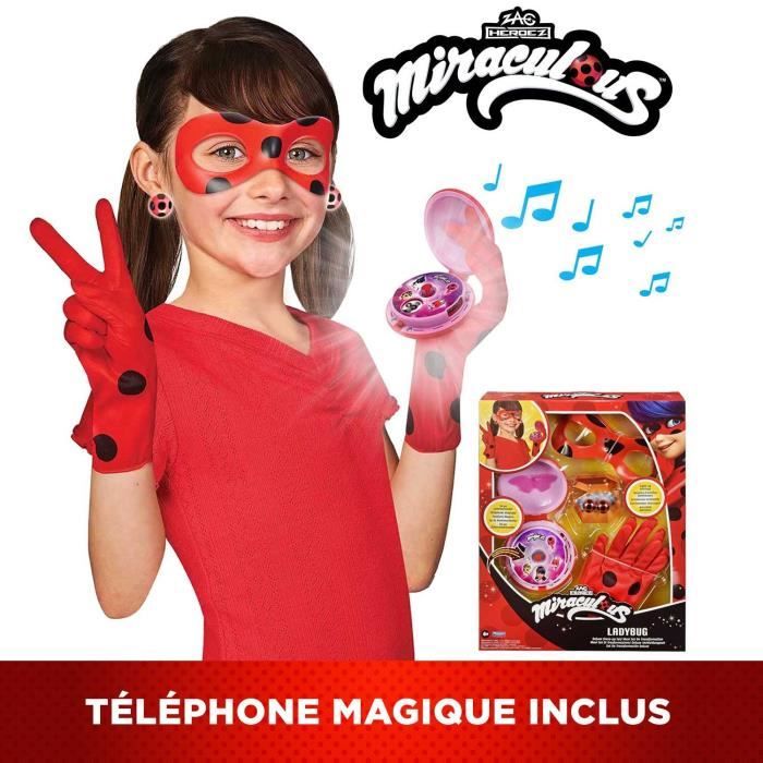 Set de transformation Deluxe - BANDAI - Miraculous - P50619 - Ladybug