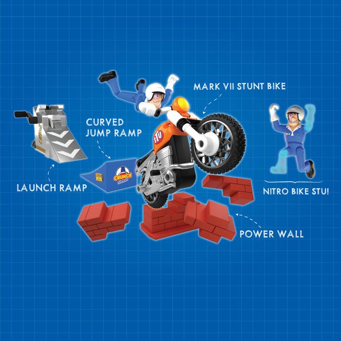 Moto Nitro Boost - BANDAI - Stuntman Stu - COSS8201