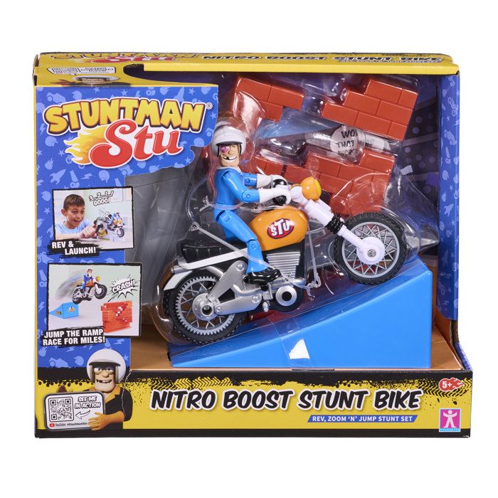 Moto Nitro Boost - BANDAI - Stuntman Stu - COSS8201