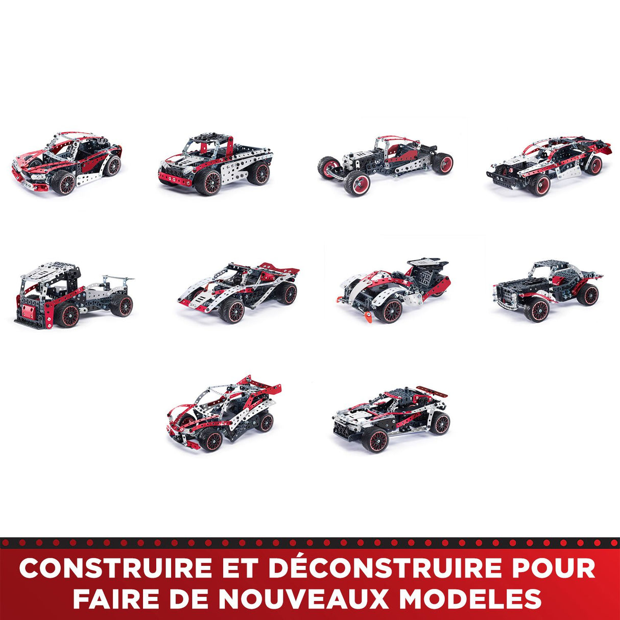 Supercar - BANDAI - Meccano - APM20105 - 25 Modeles
