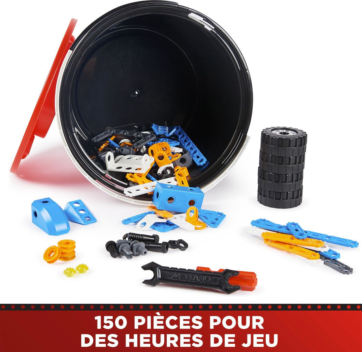 Baril - BANDAI - Meccano - APM19103 - 150 Pieces