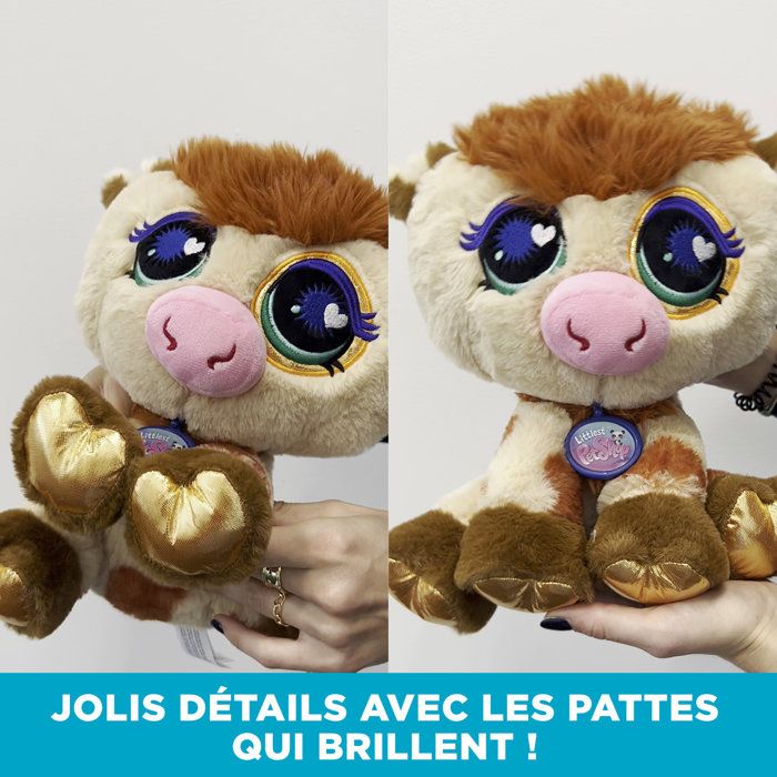 Peluches Deluwe - LITTLEST PET SHOP - BF00666 - Vache - 25 cm