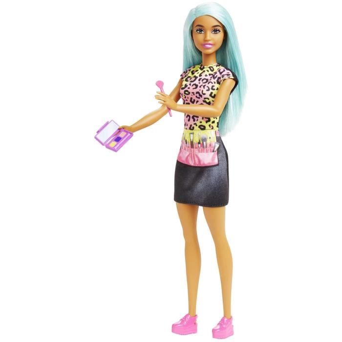 Barbie-Barbie Maquilleuse-PoupÈe avec accessoires HKT66