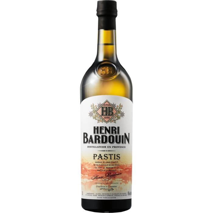 Henri Bardouin Pastis - Apéritif anisé - 45,0% Vol. - 150 cl