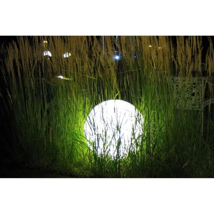 LUMISKY - Boule lumineuse filaire pour extÈrieur LED - blanc BOBBY - ÿ50cm culot E27
