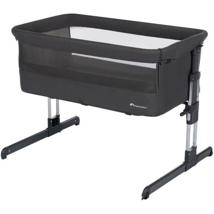 BEBECONFORT CALIDOO lit cododo, berceau bébé, lit bébé, de la naissance jusqu'a 9 kg, Tinted graphite