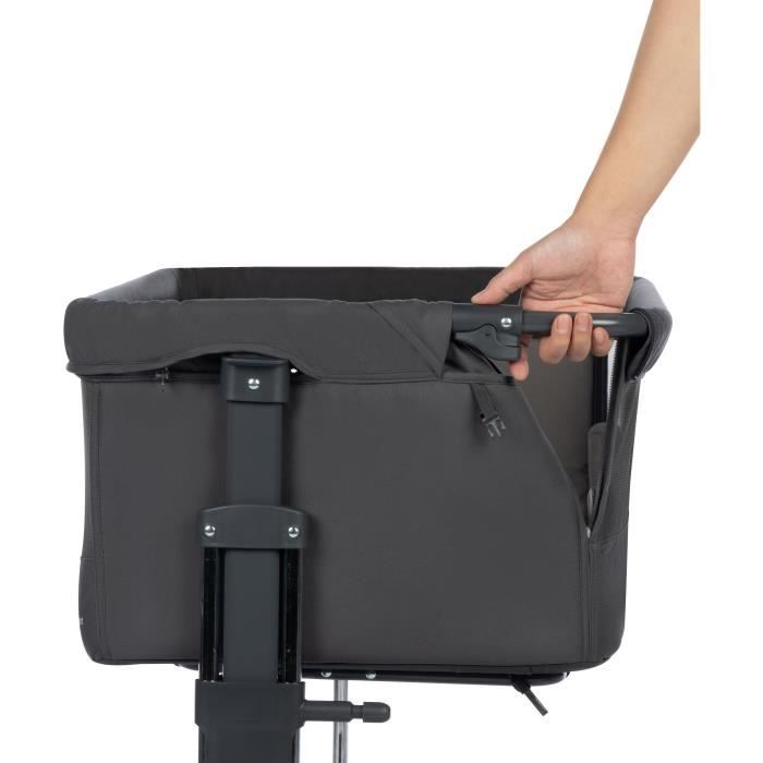 BEBECONFORT CALIDOO lit cododo, berceau bébé, lit bébé, de la naissance jusqu'a 9 kg, Tinted graphite