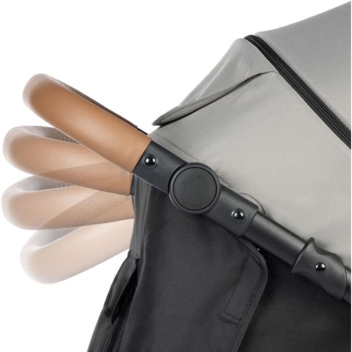 BEBECONFORT INGENIOUS Poussette 1er âge - De la naissance a 4 ans -jusqu'a 22 kg , confort Urbain, Tinted gray