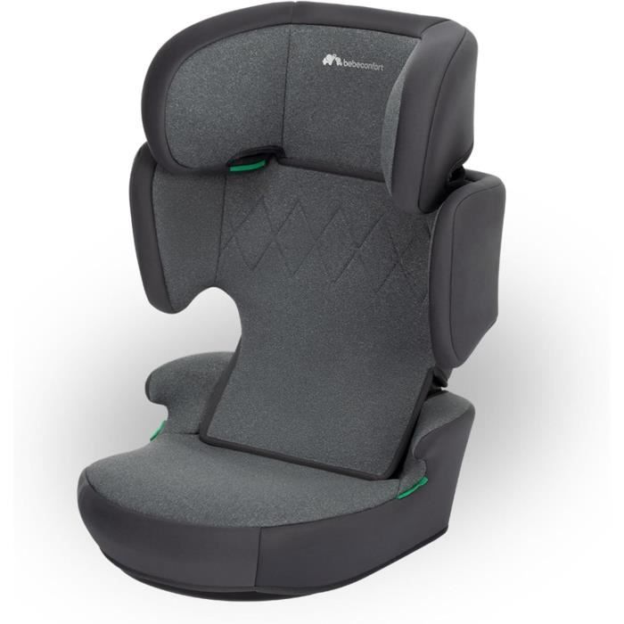 BEBECONFORT Siege auto ROAD SAFE compatible i-Size, groupe 2/3, rehausseur, 3,5 ans a 10/12 ans, 100-150cm, 15-36kg, TINTED GRAPHITE