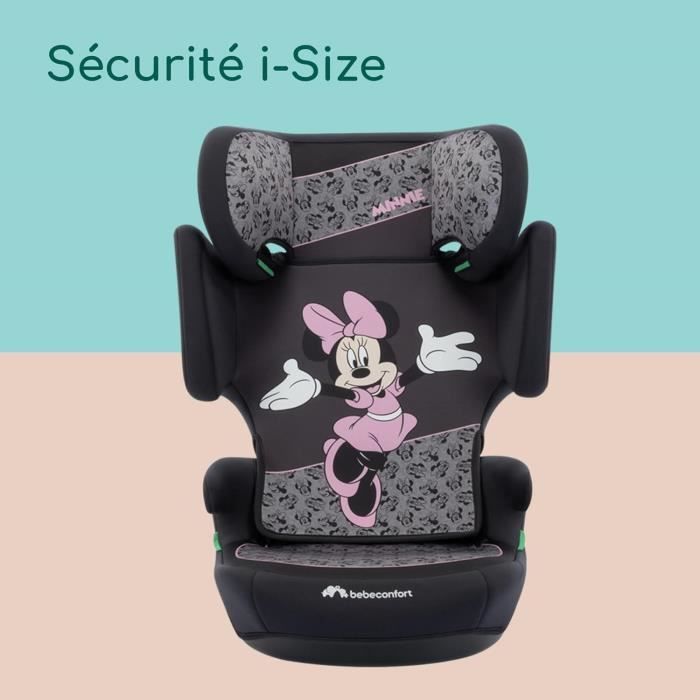 BEBECONFORT DISNEY© Siege auto Road Safe i-Size Minnie, groupe 2/3, rehausseur, 3,5 ans a 10/12 ans, 100-150cm, 15-36kg, Authentic?
