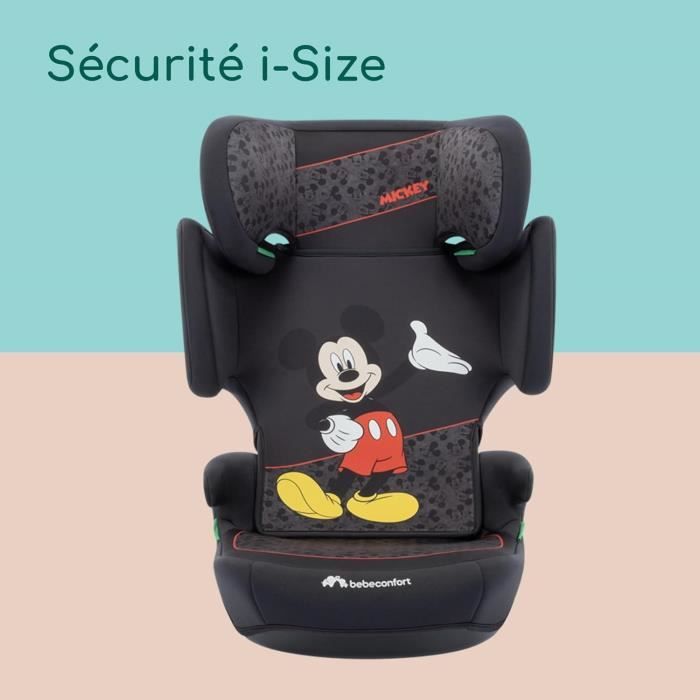 BEBECONFORT DISNEY© Siege auto Road Safe i-Size Mickey, groupe 2/3, rehausseur, 3,5 ans a 10/12 ans, 100-150cm, 15-36kg, Authentic?