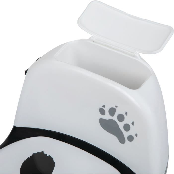 BEBECONFORT Mini toilette Panda, Pot avec bruit de chasse d'eau